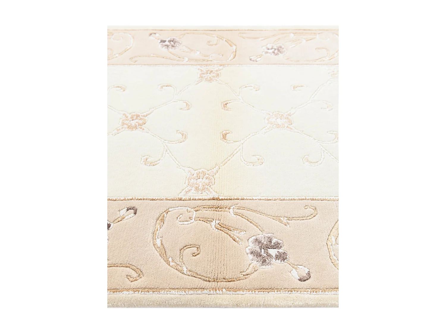 Tapis de laine 91x152 beige Darya
