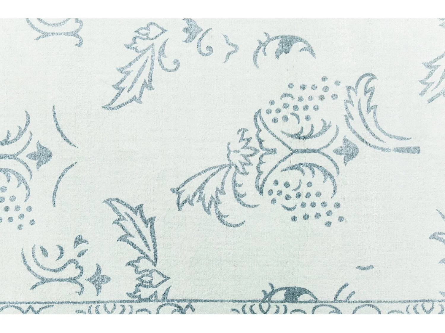 Tappeto per corridoio in lana 79x300 blu Darya