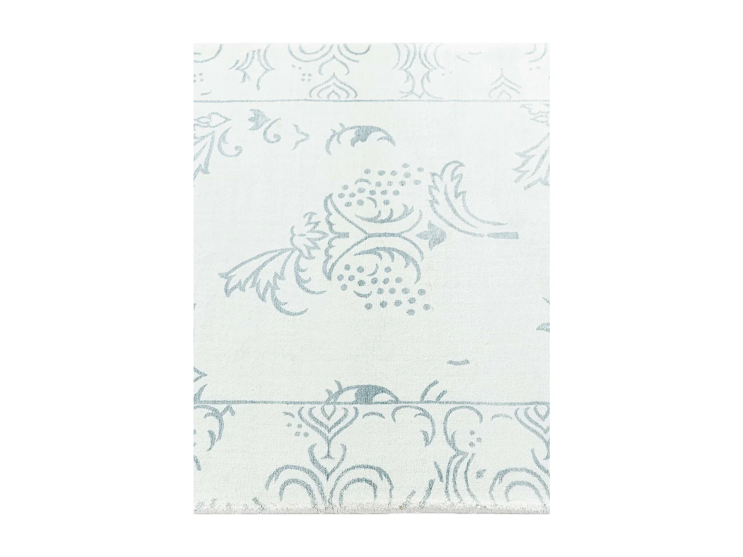 Tapis de couloir en laine 79x300 bleu Darya