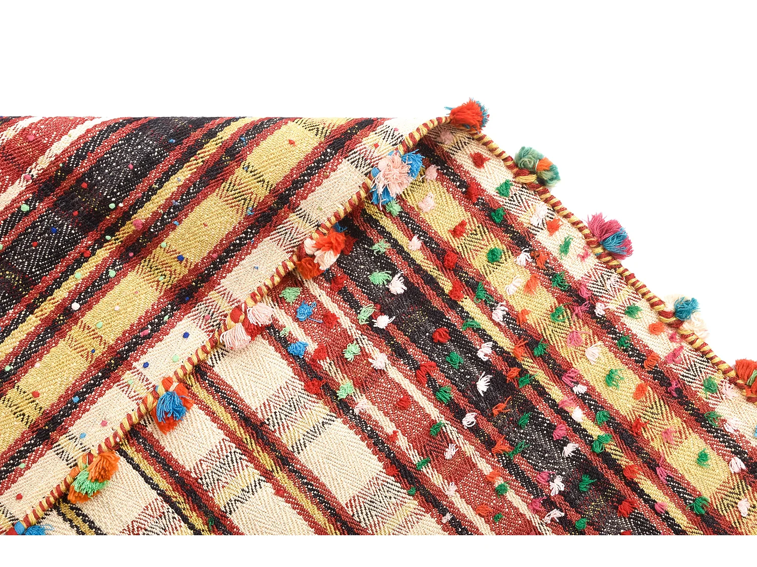 Wollteppich 115x230 Beige Jajim