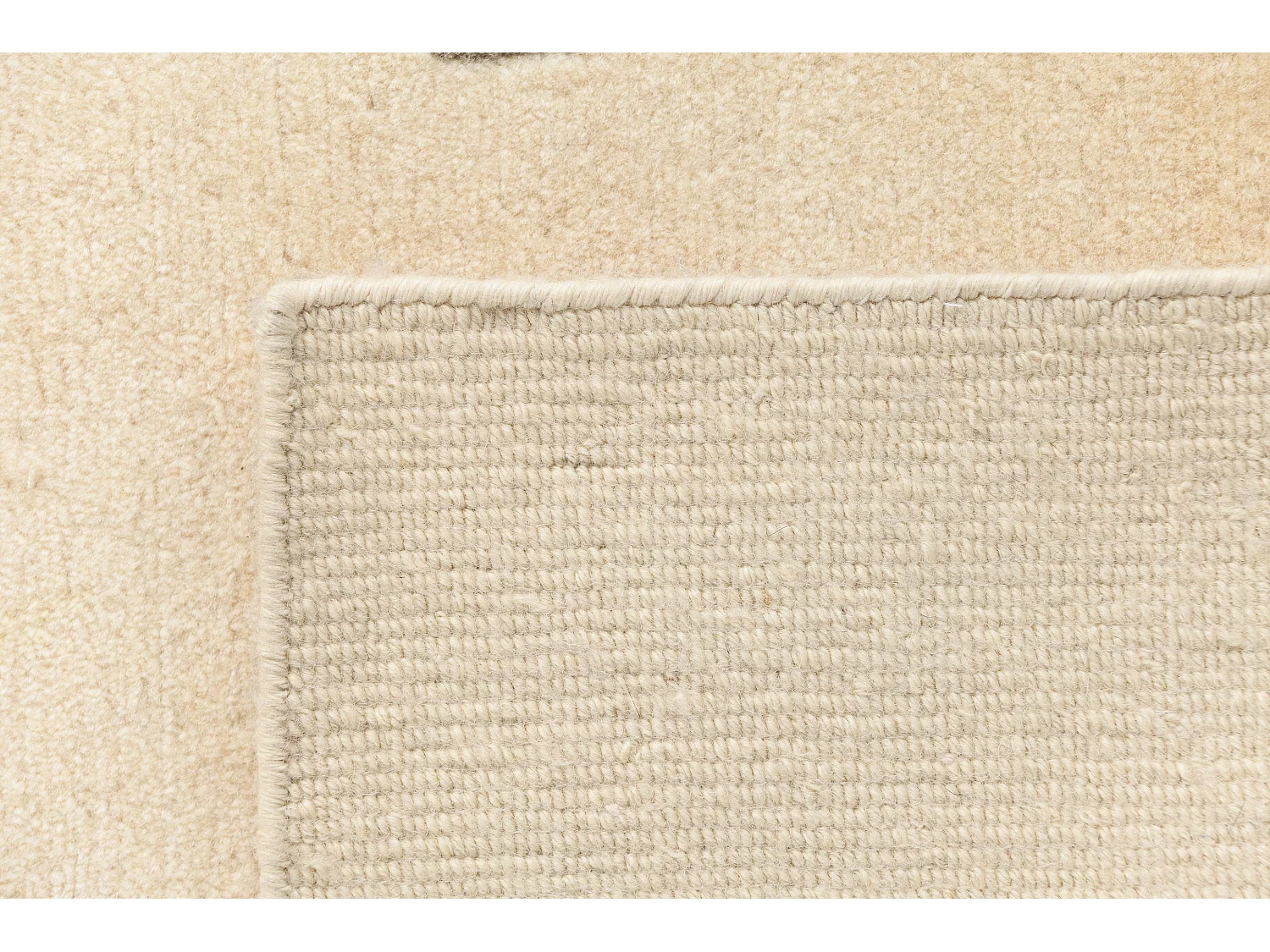 Tappeto per corridoio in lana 76x269 beige Darya