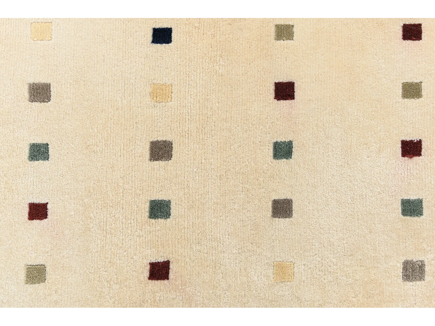 Tappeto per corridoio in lana 76x269 beige Darya