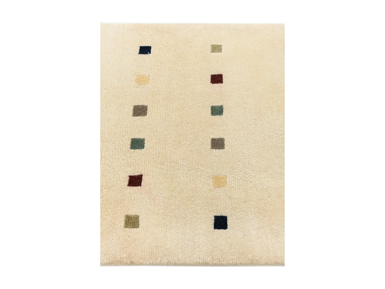 Tappeto per corridoio in lana 76x269 beige Darya