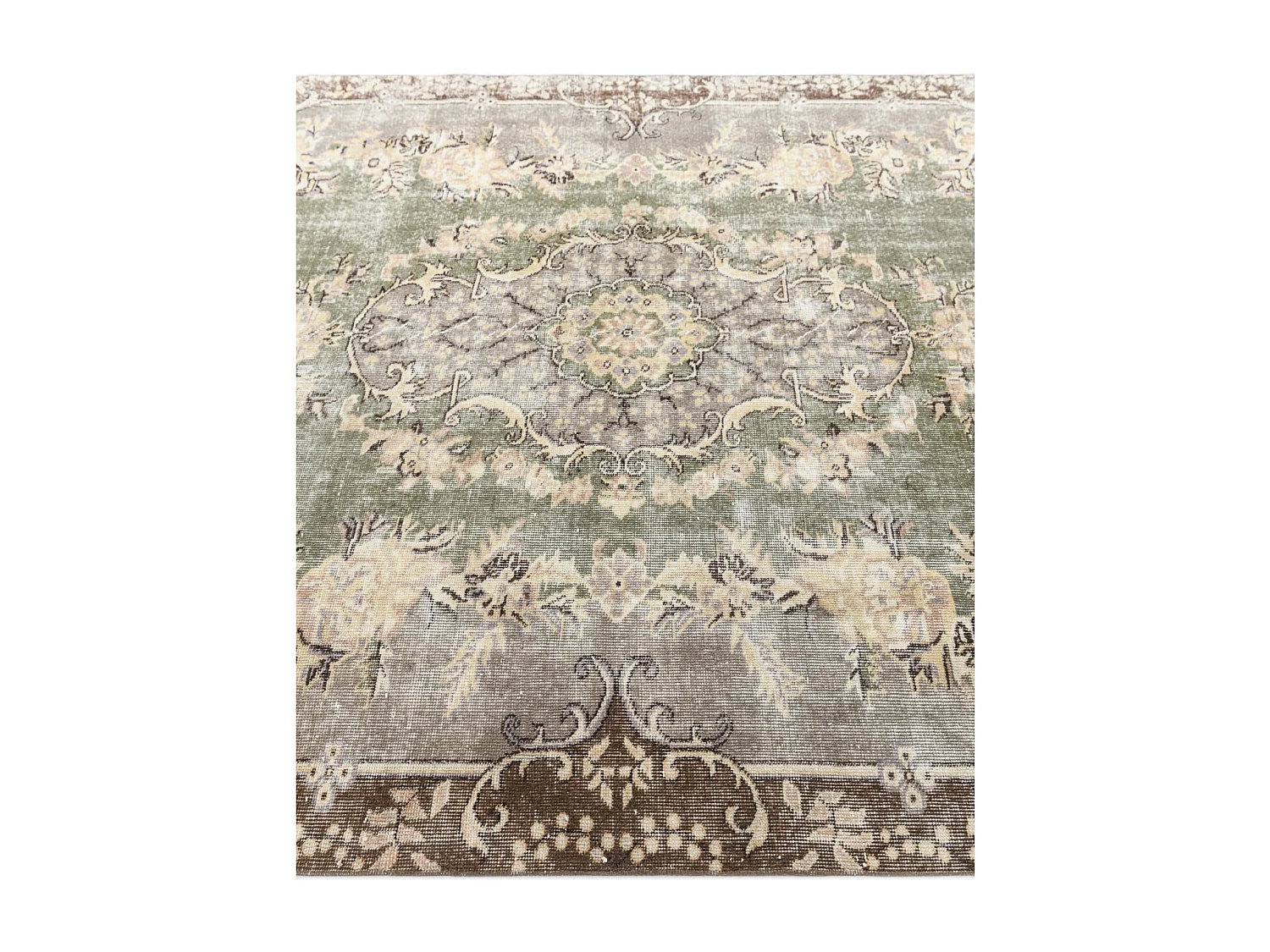 Tapis de laine 183x287 brun Ultra Vintage