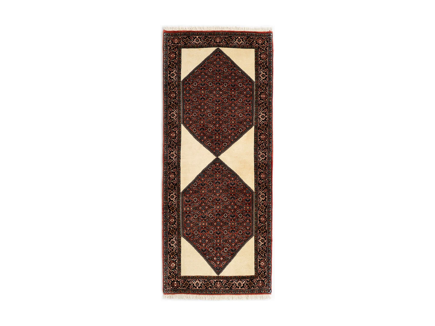 Loper-Woltapijt 190x77 Rood Bidjar