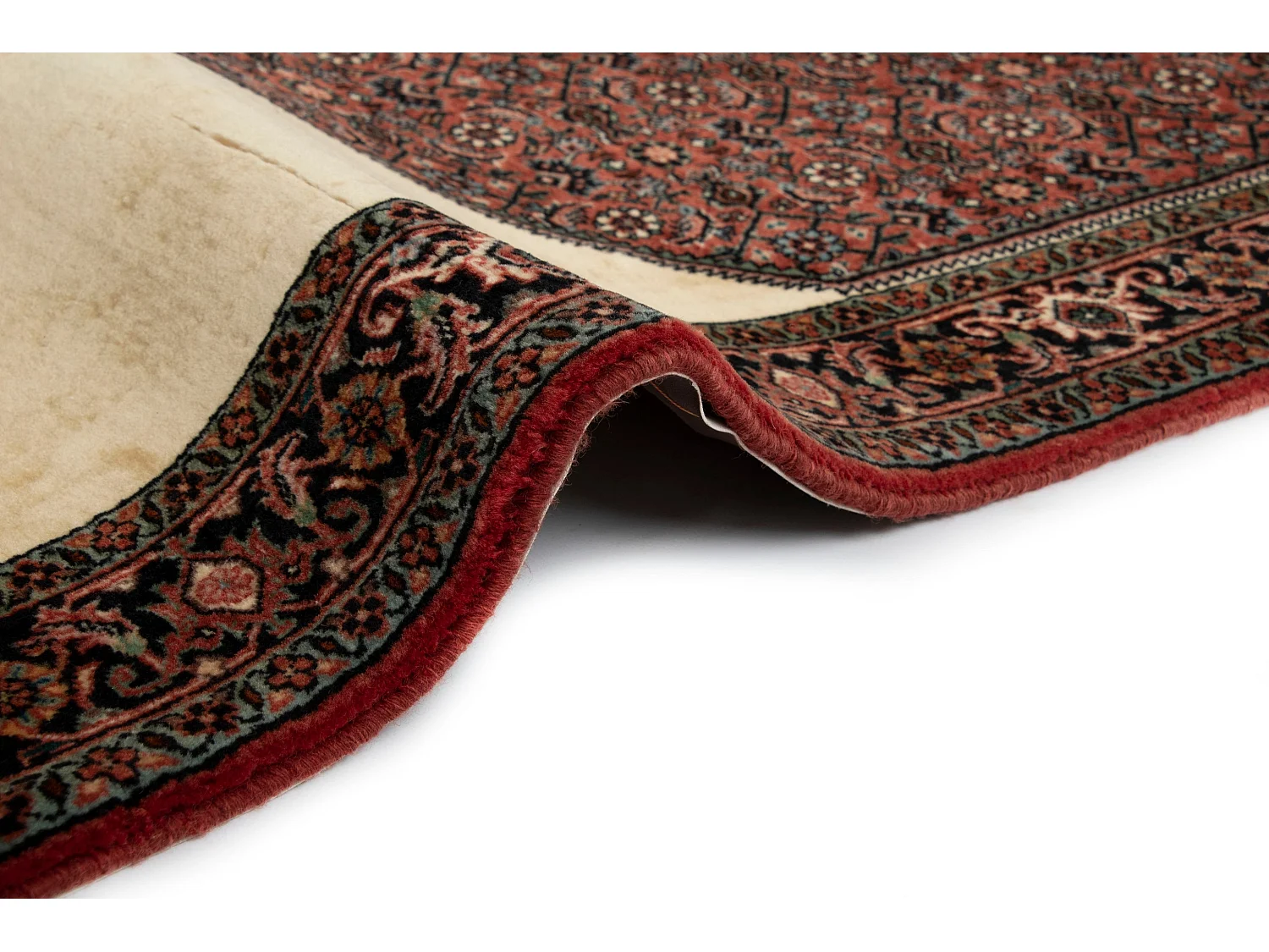 Loper-Woltapijt 190x77 Rood Bidjar