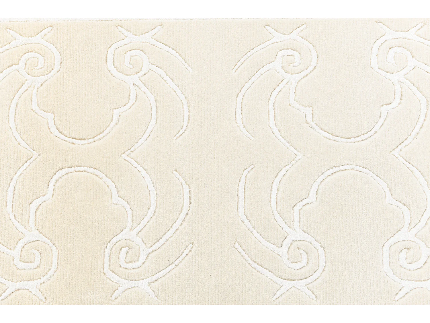 Tapis de couloir en laine 79x206 beige Darya