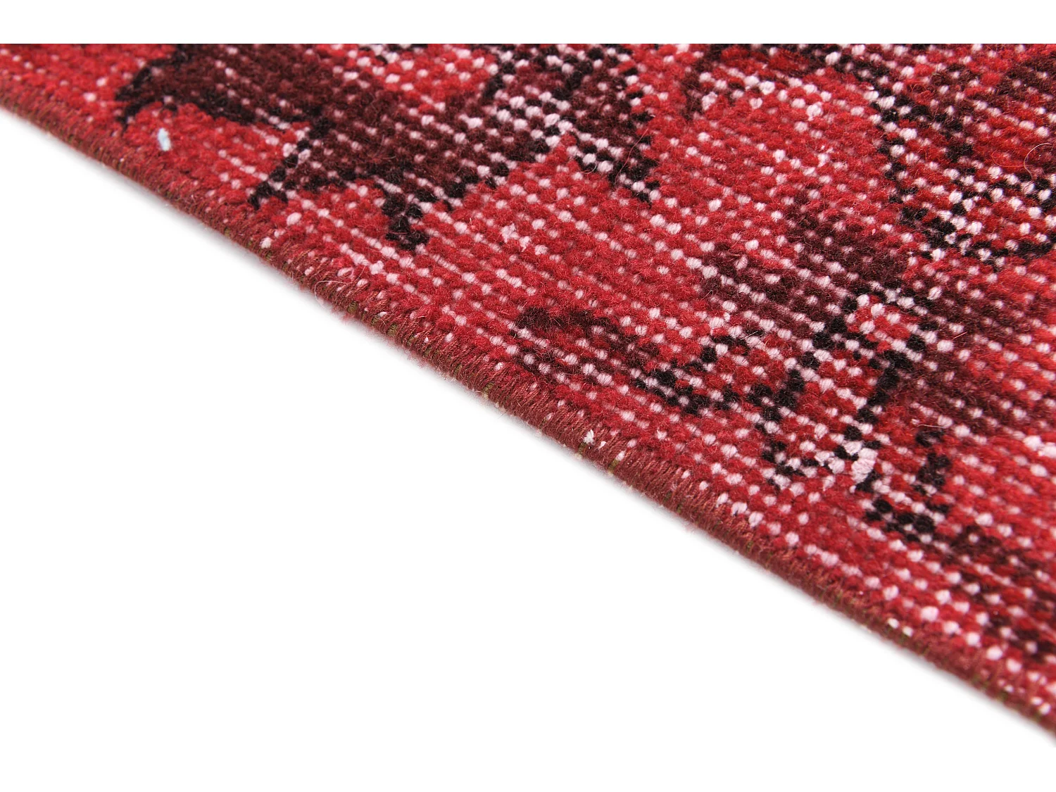 Tapis de laine 114x213 rouge Ultra Vintage