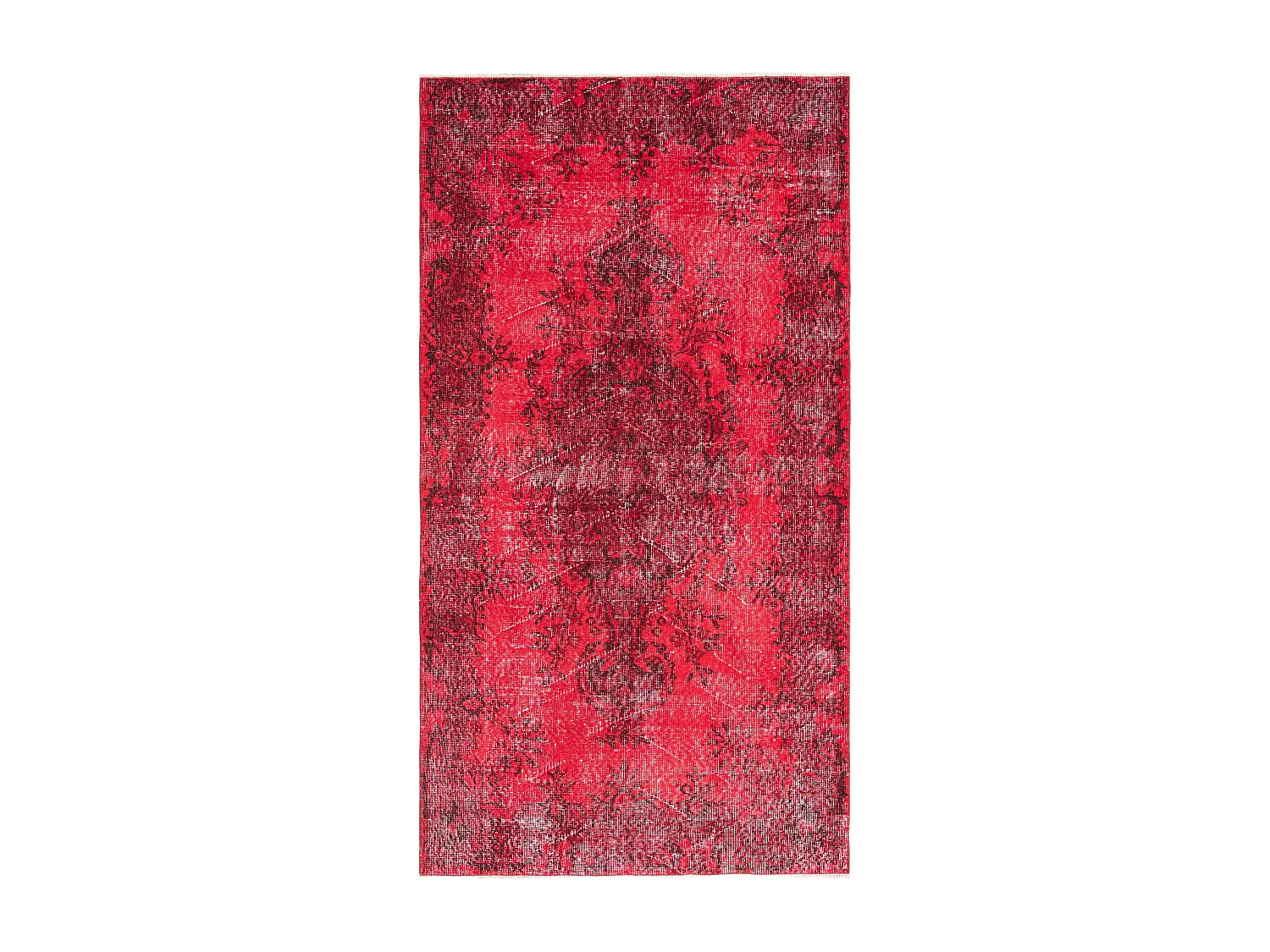Tapis de laine 114x213 rouge Ultra Vintage