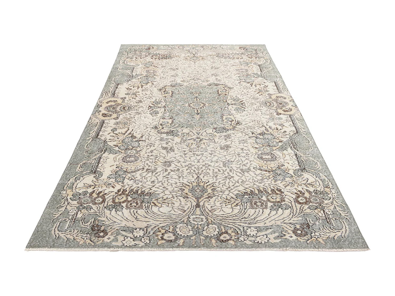 Tapis de laine 165x315 beige Ultra Vintage