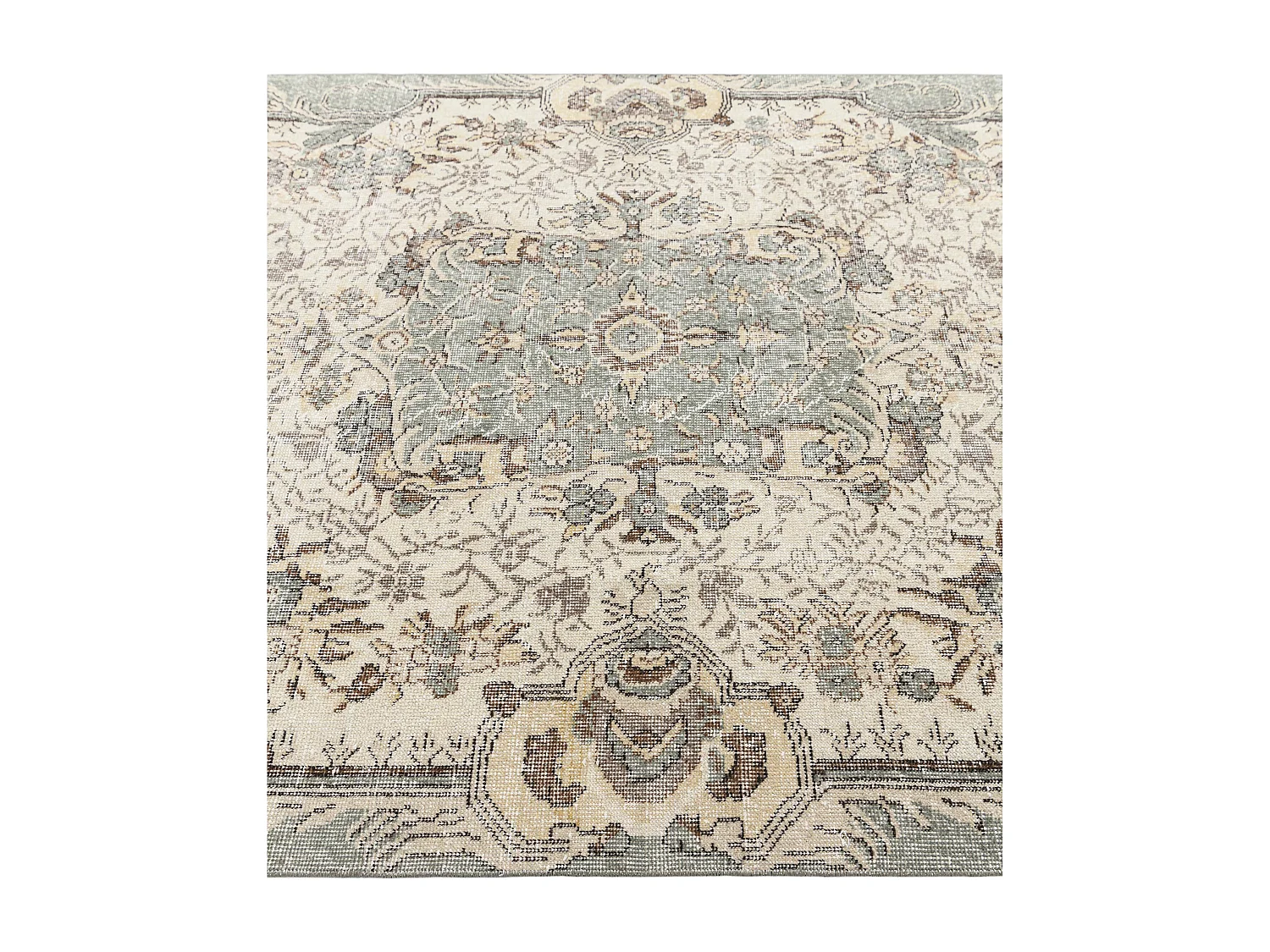 Tapis de laine 165x315 beige Ultra Vintage