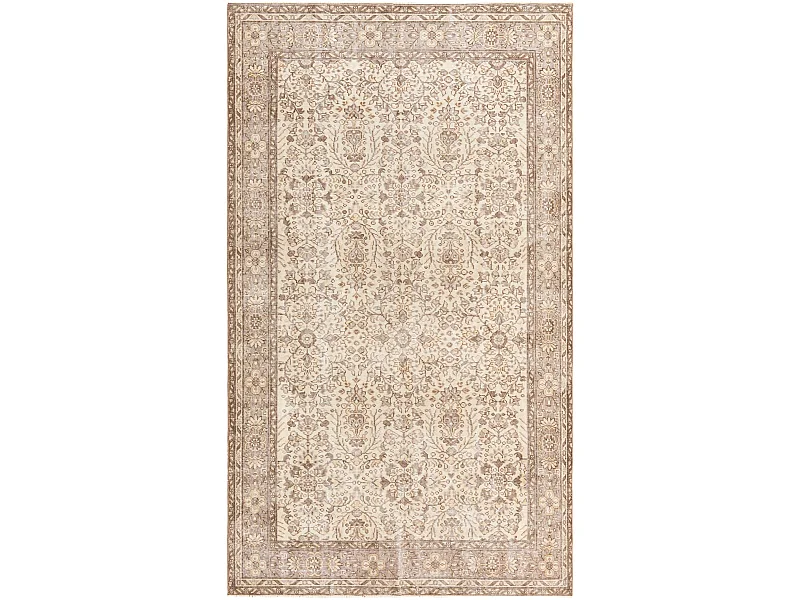 Tapis de laine 165x284 brun Ultra Vintage