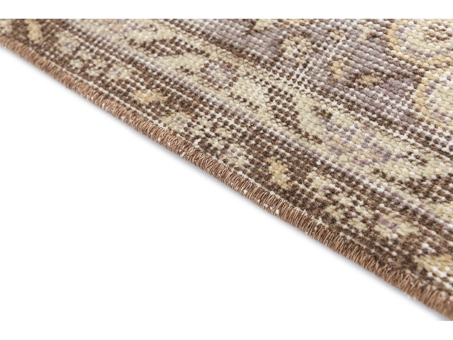 Tapis de laine 165x284 brun Ultra Vintage