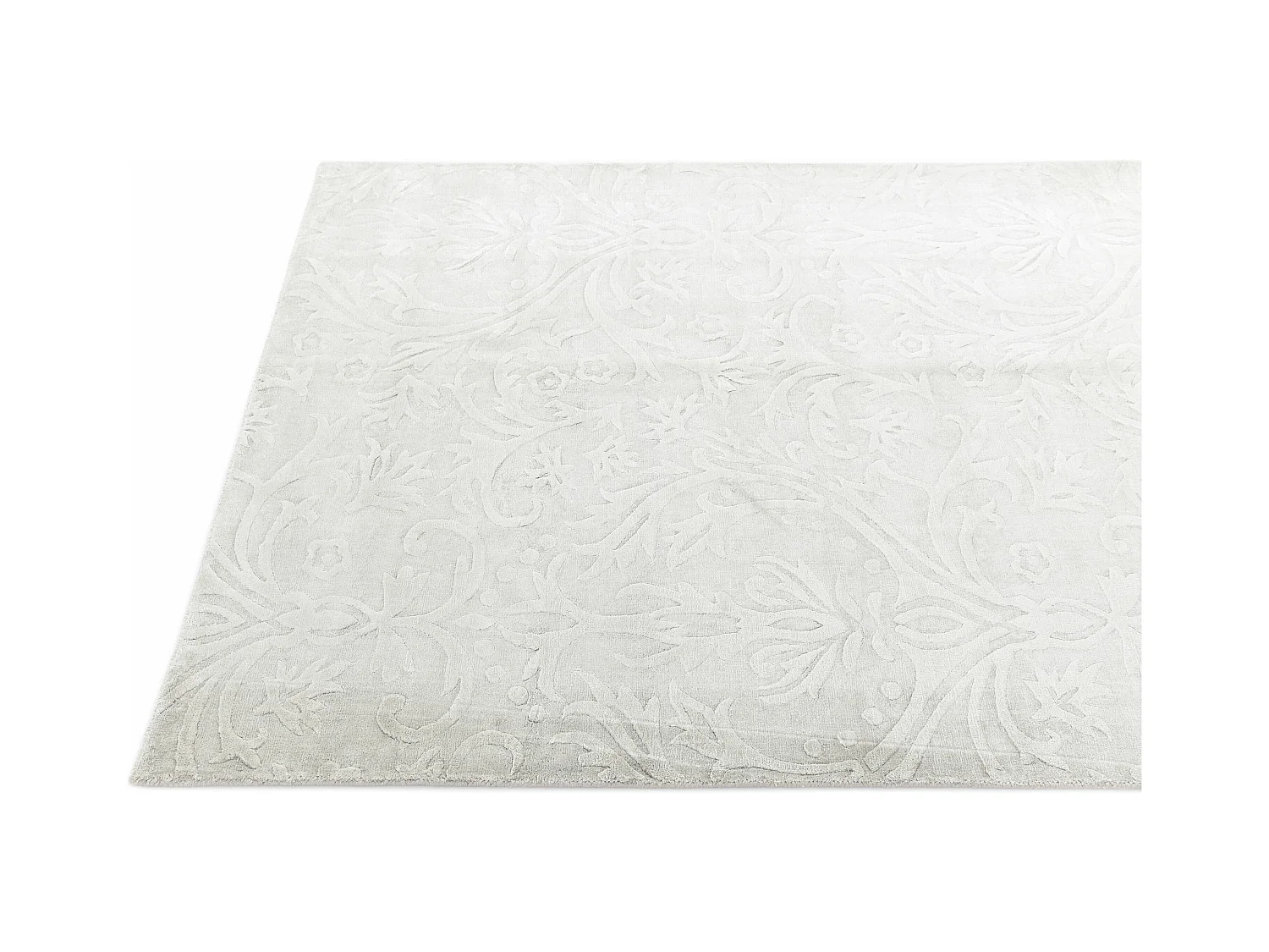 Tapis de laine 130x188 gris Darya