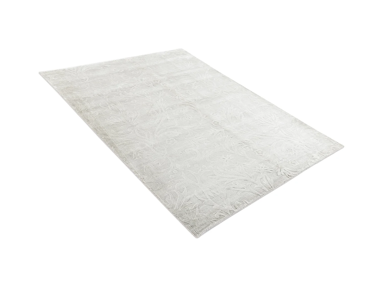 Tapis de laine 130x188 gris Darya