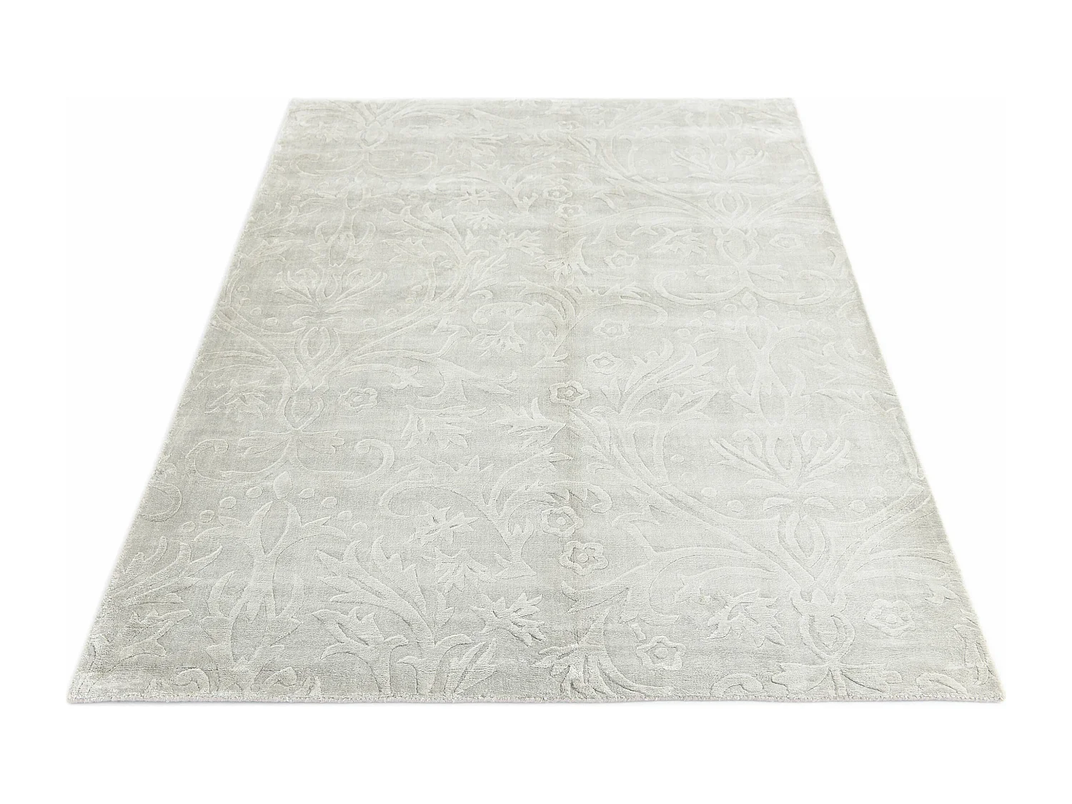 Tapis de laine 130x188 gris Darya