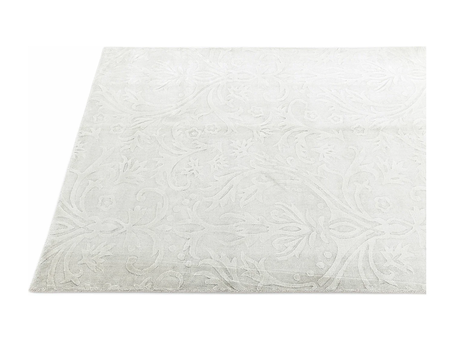 Tapis de laine 130x188 gris Darya