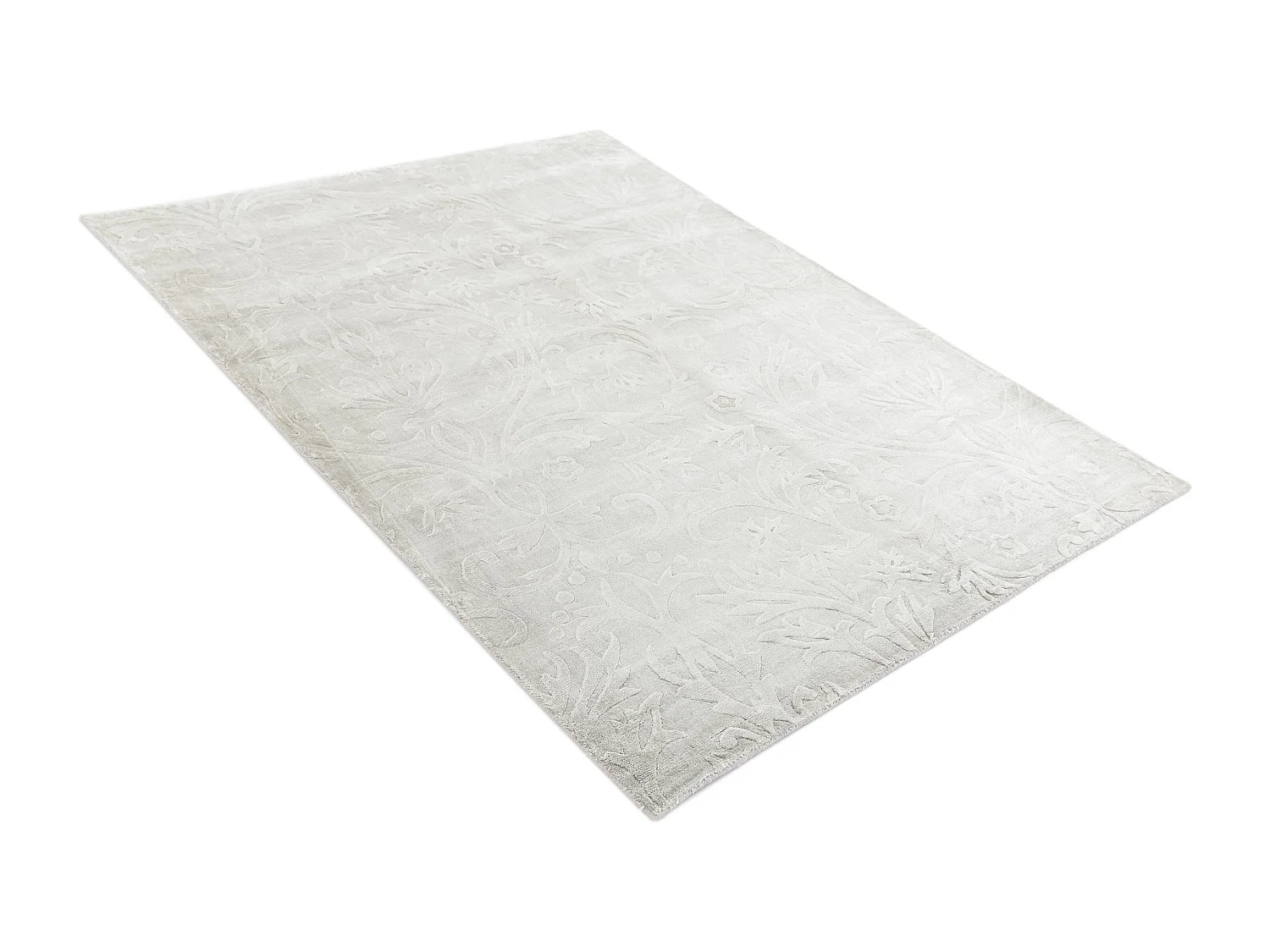 Tapis de laine 130x188 gris Darya