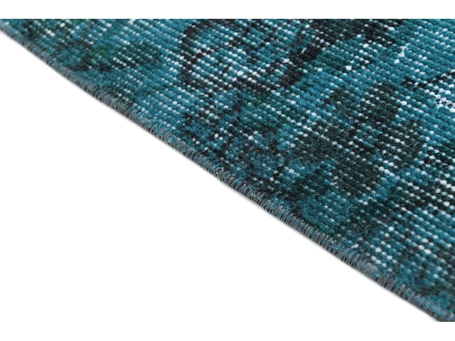 Wollteppich 203x277 Blau Ultra Vintage