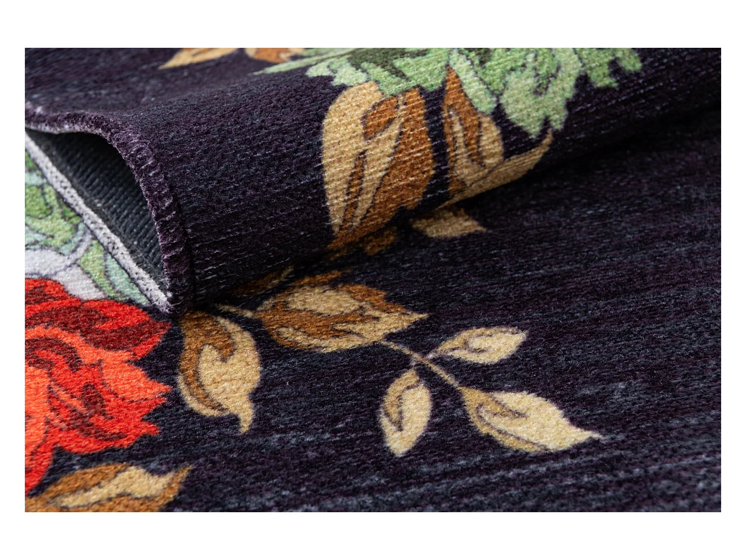 Tapis de couloir en laine 76x682 beige Kaizar