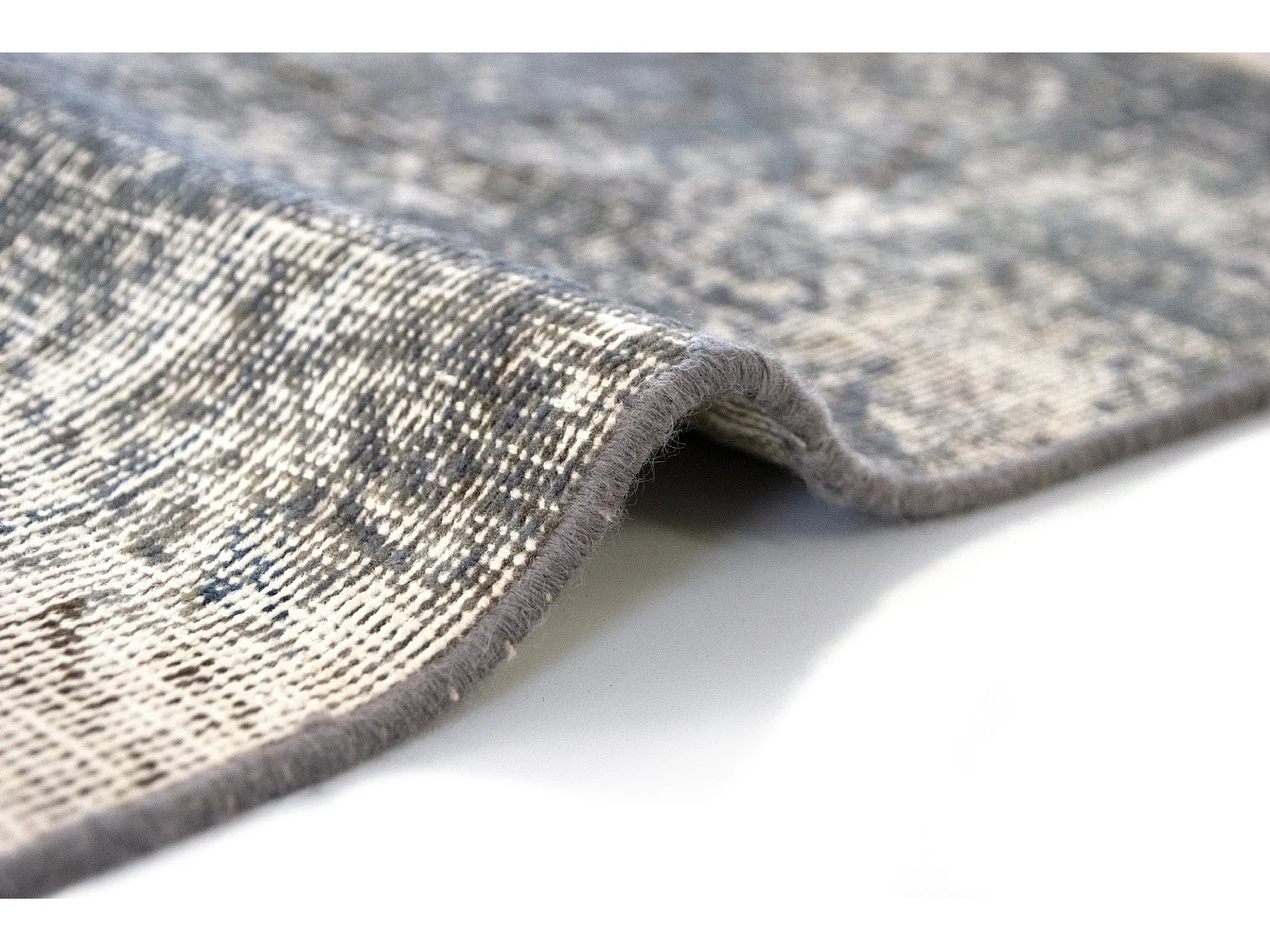 Wollteppich 57x92 Grau Vintage Royal