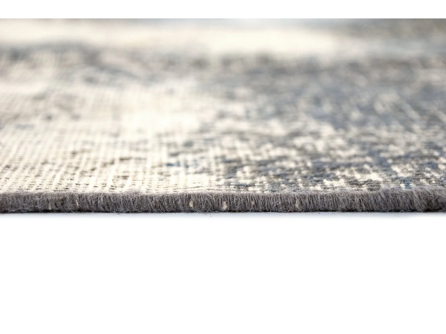 Wollteppich 57x92 Grau Vintage Royal