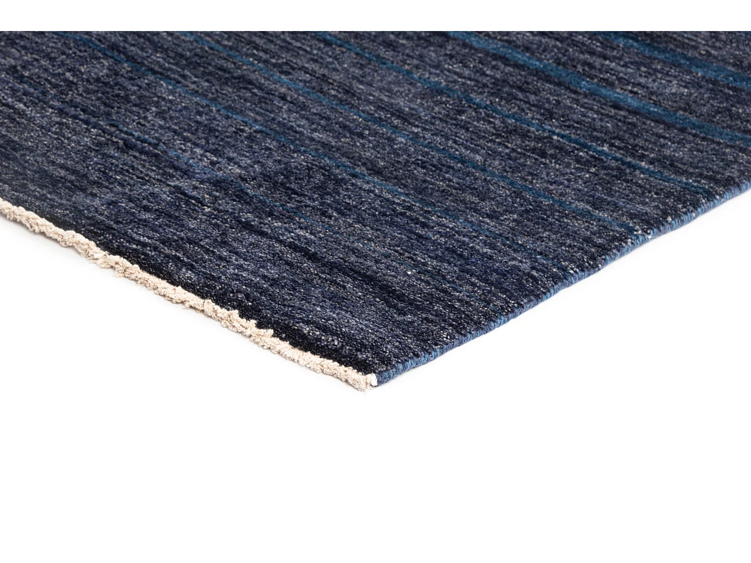 Tapis de laine 169x248 Bleu Juma