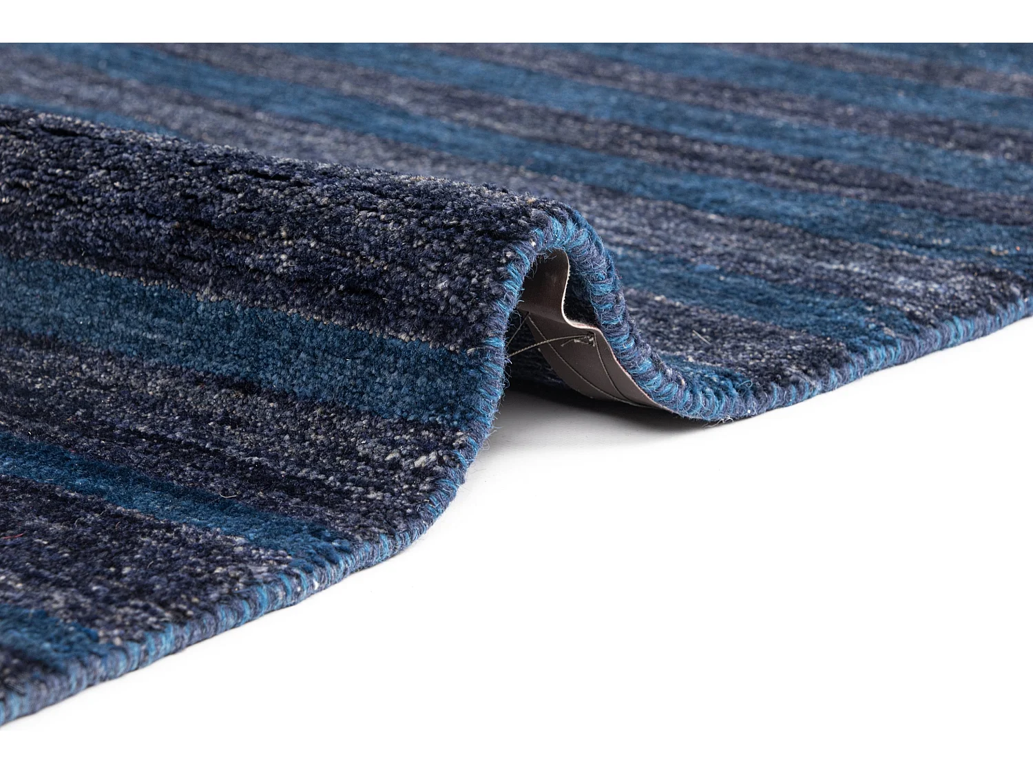 Tapis de laine 169x248 Bleu Juma