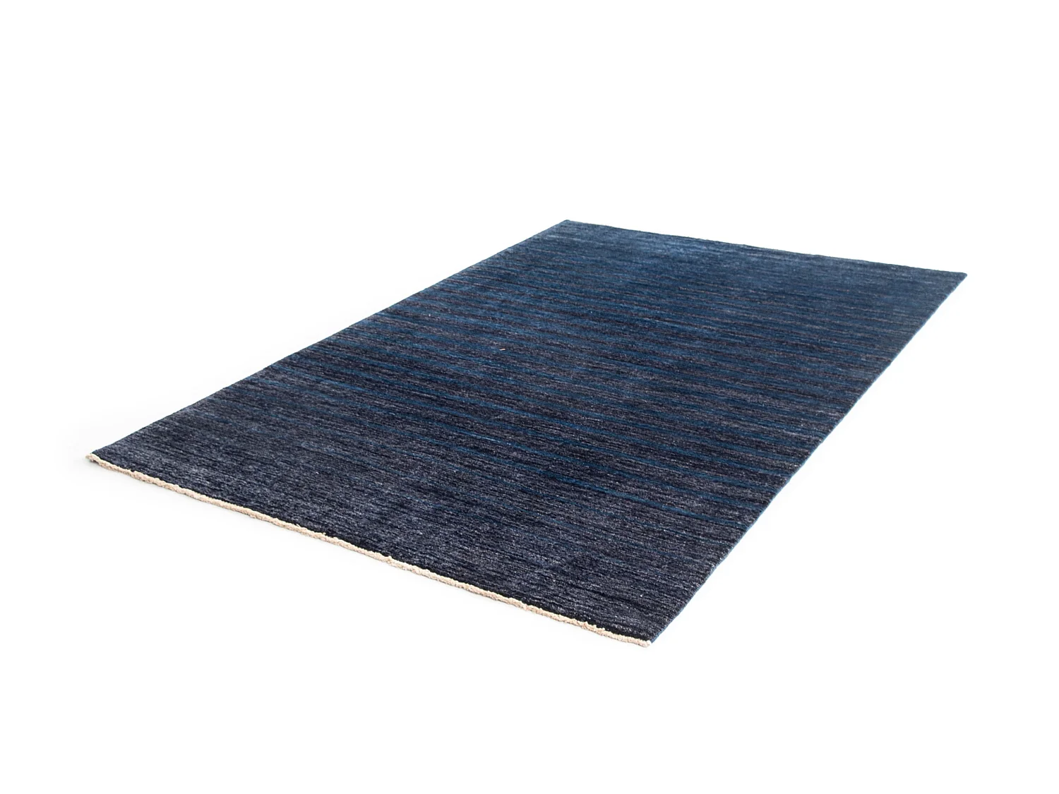 Tapis de laine 169x248 Bleu Juma