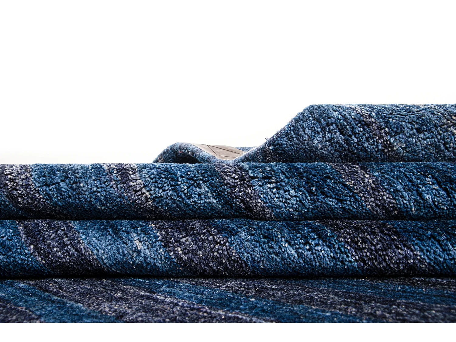 Tapis de laine 169x248 Bleu Juma