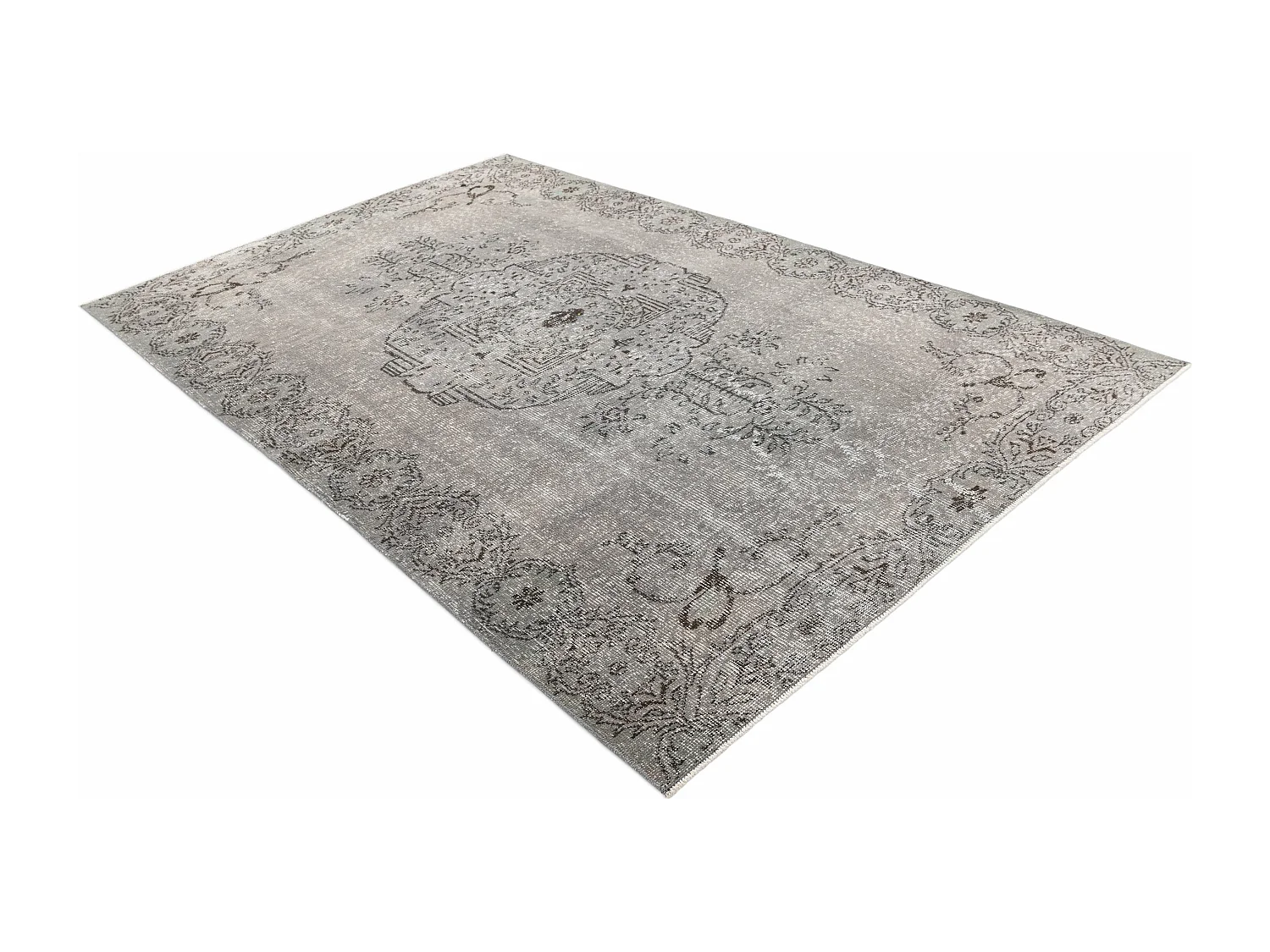 Tapis de laine 178x277 gris Ultra Vintage