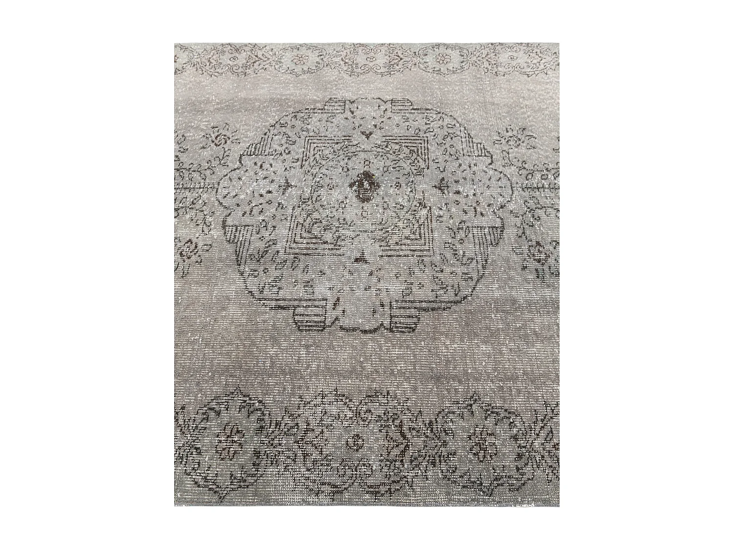 Tapis de laine 178x277 gris Ultra Vintage