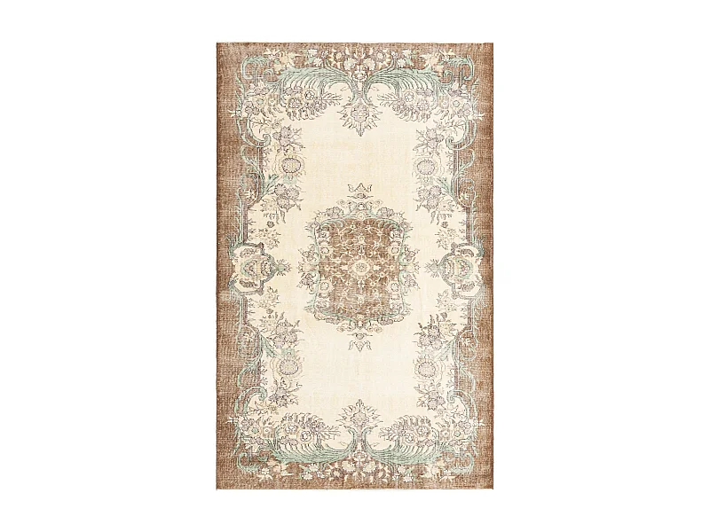 Tappeto in lana 168x272 beige Ultra Vintage