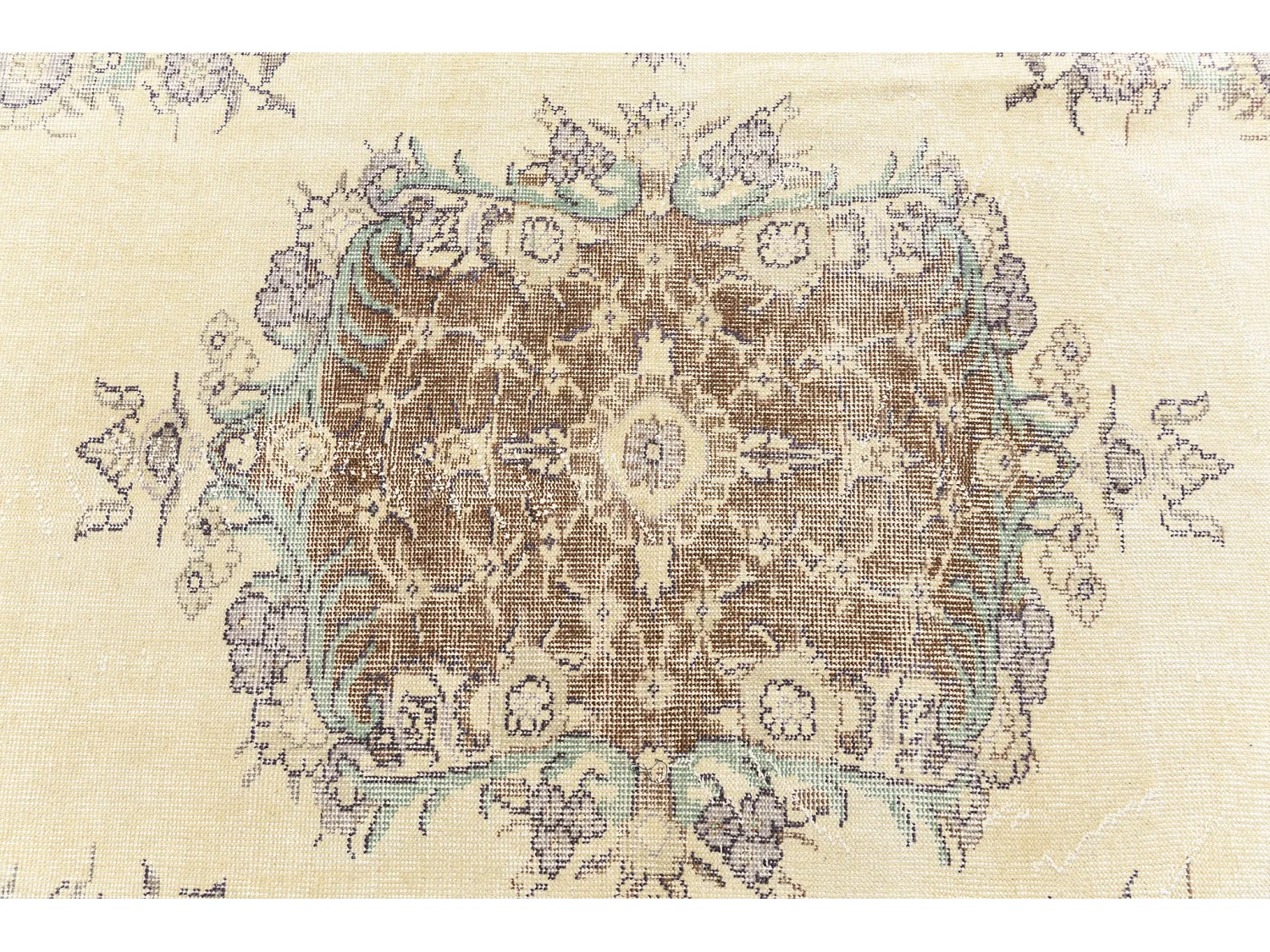 Tappeto in lana 168x272 beige Ultra Vintage