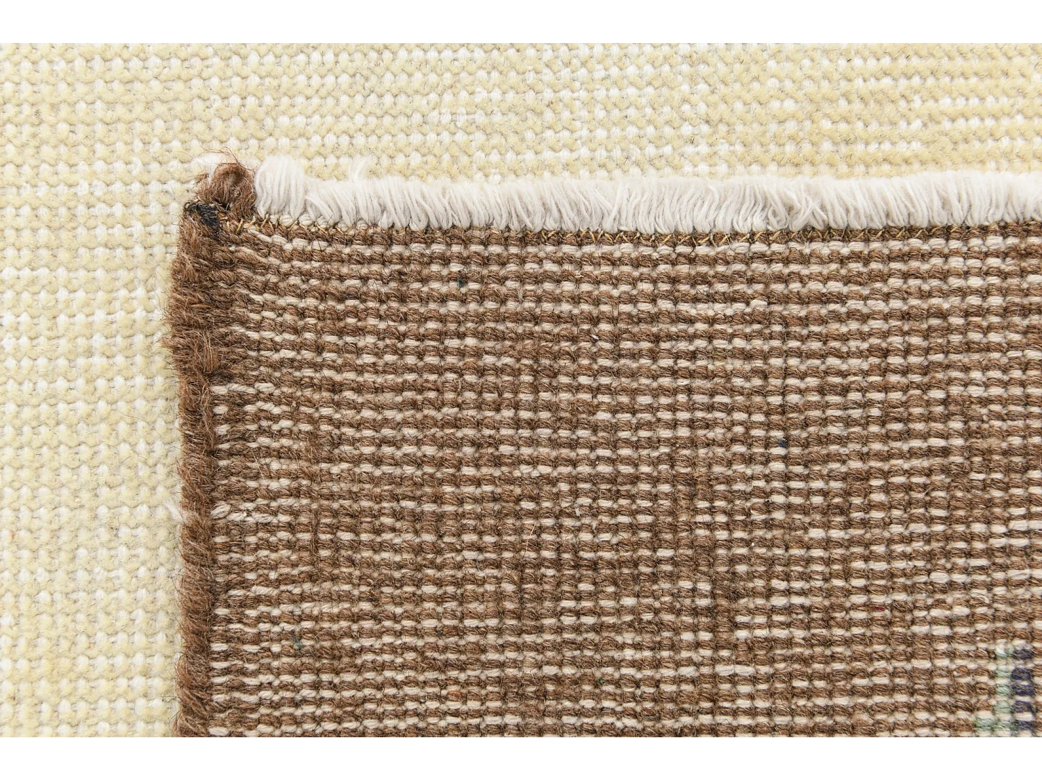 Tappeto in lana 168x272 beige Ultra Vintage