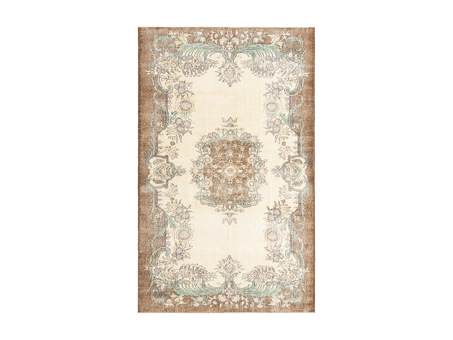 Tapis de laine 168x272 beige Ultra Vintage