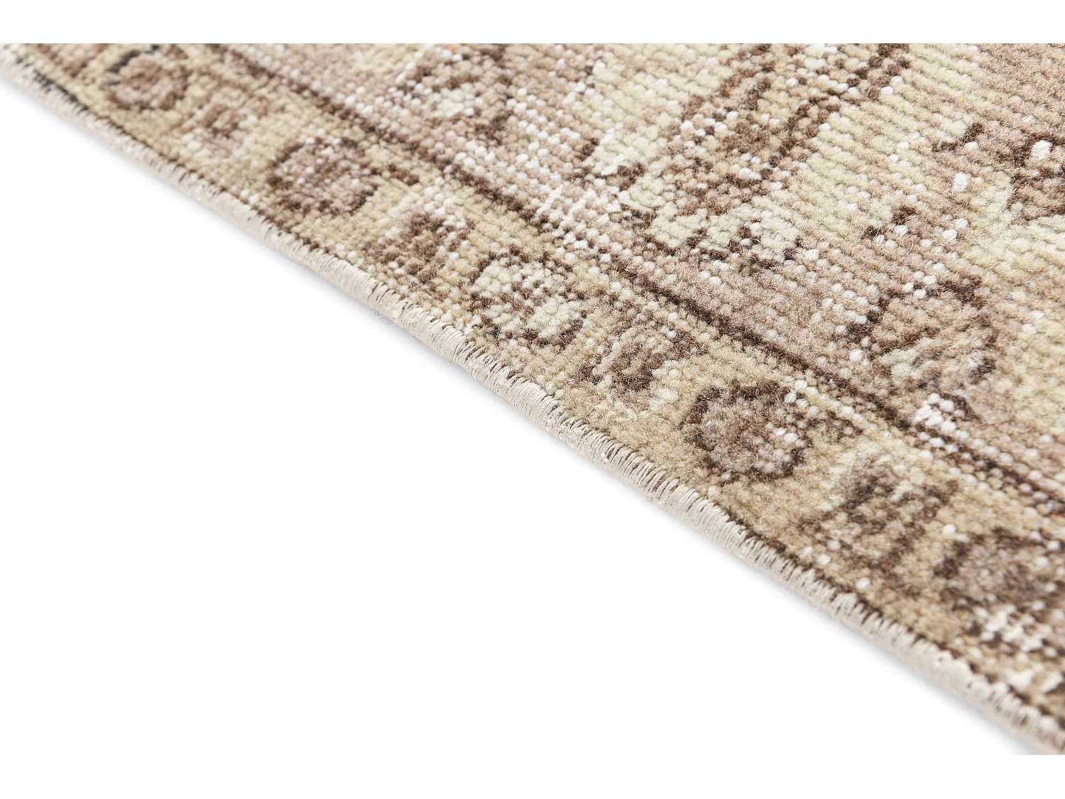 Tapis de laine 165x274 brun Ultra Vintage