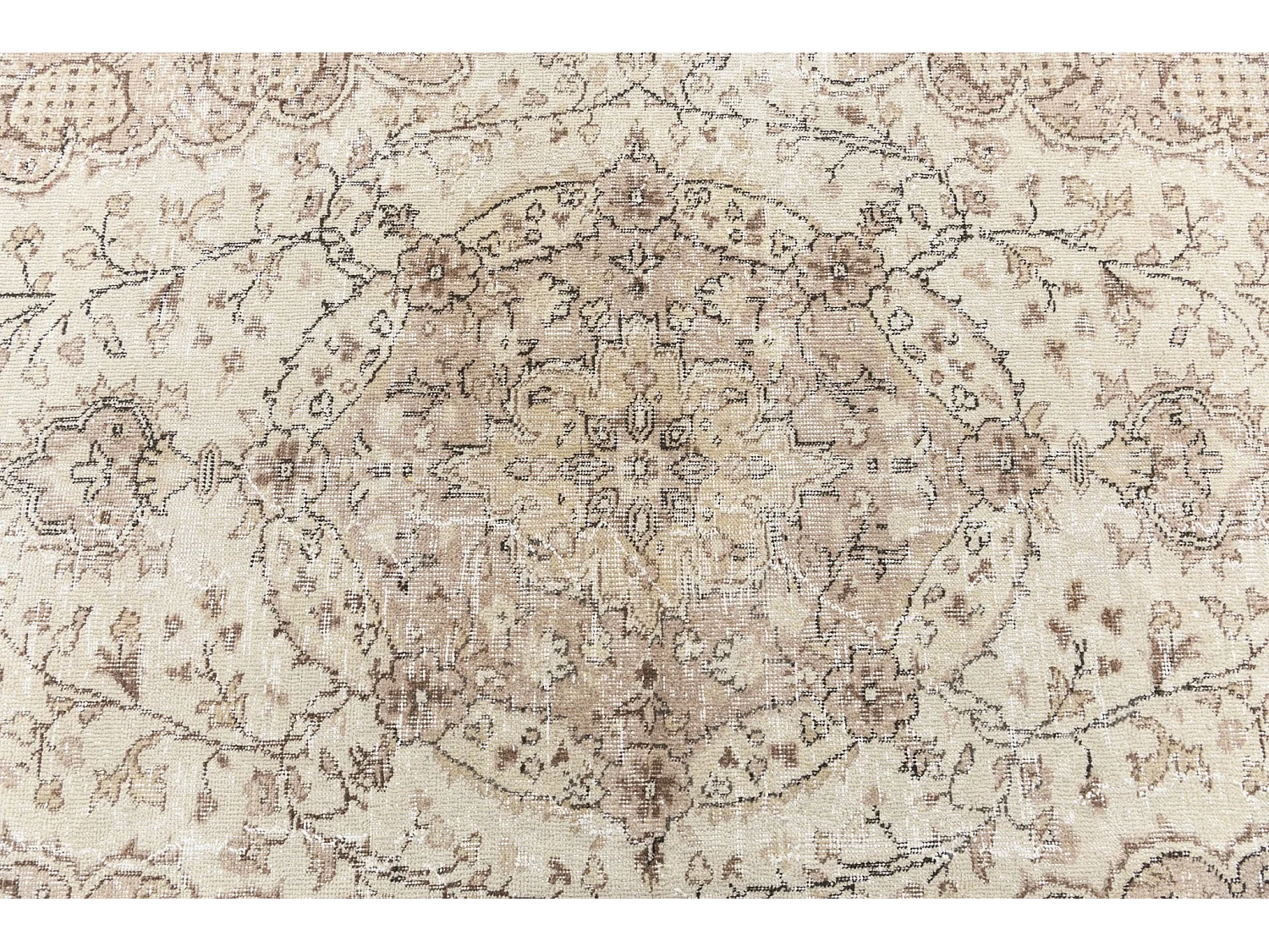 Tapis de laine 165x274 brun Ultra Vintage