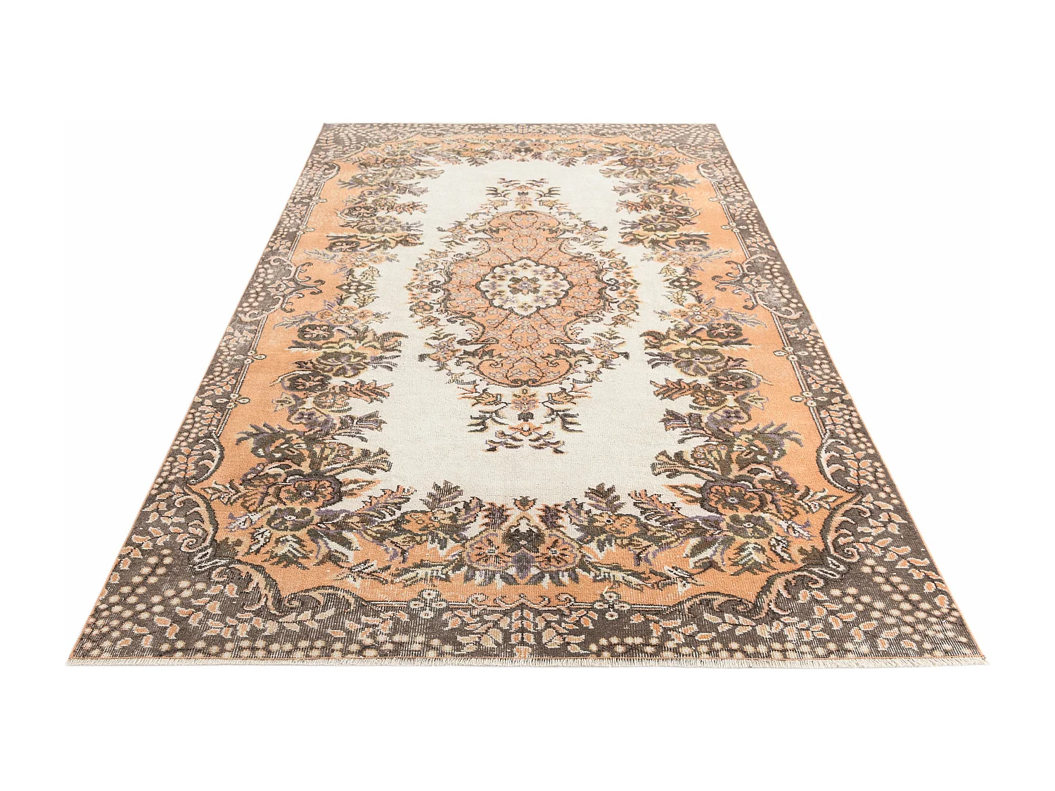 Tapis de laine 160x282 beige Ultra Vintage