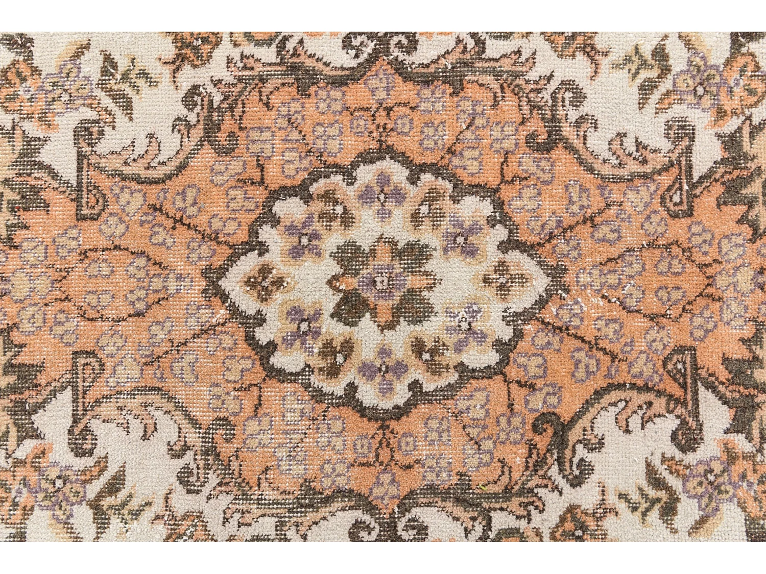 Tapis de laine 160x282 beige Ultra Vintage