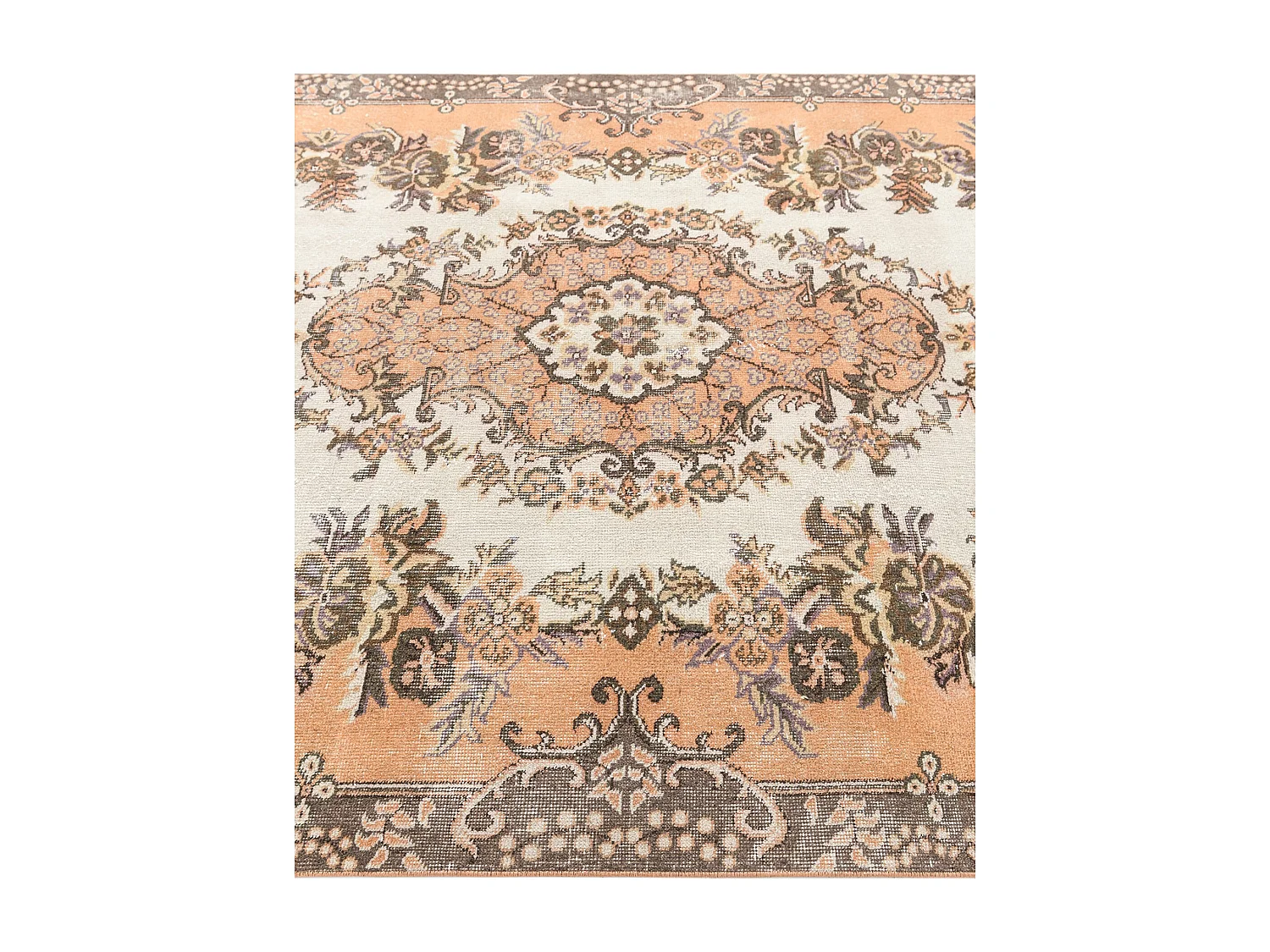 Tapis de laine 160x282 beige Ultra Vintage