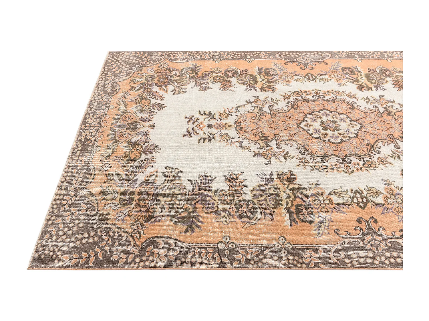 Wollteppich 160x282 Beige Ultra Vintage