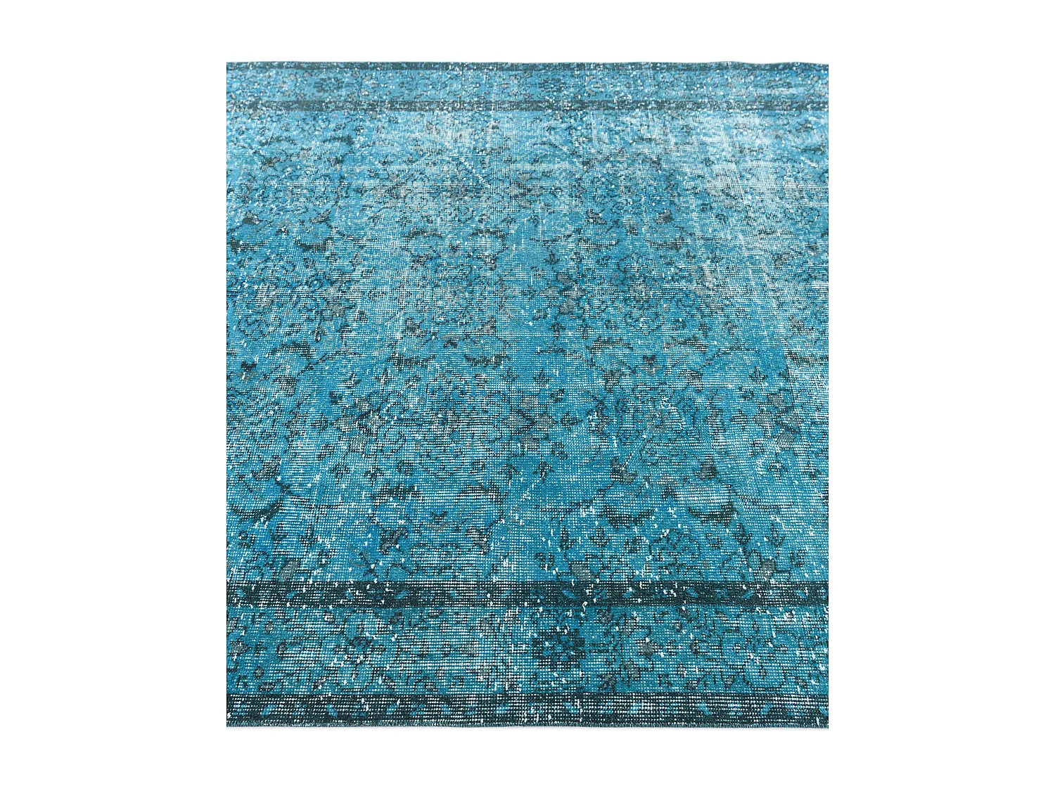 Tapis de laine 165x274 turquoise Ultra Vintage