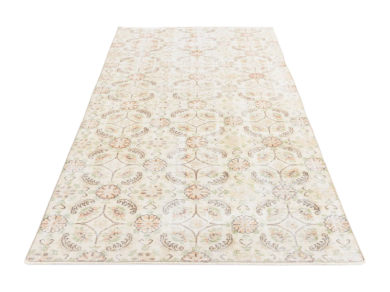 Tapis de laine 147x259 beige Ultra Vintage