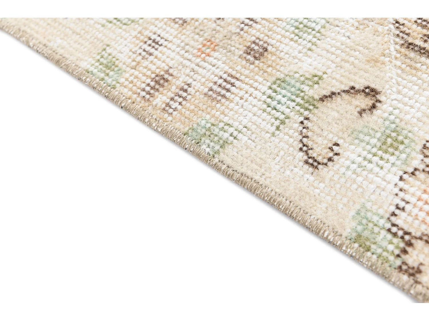 Tapis de laine 147x259 beige Ultra Vintage