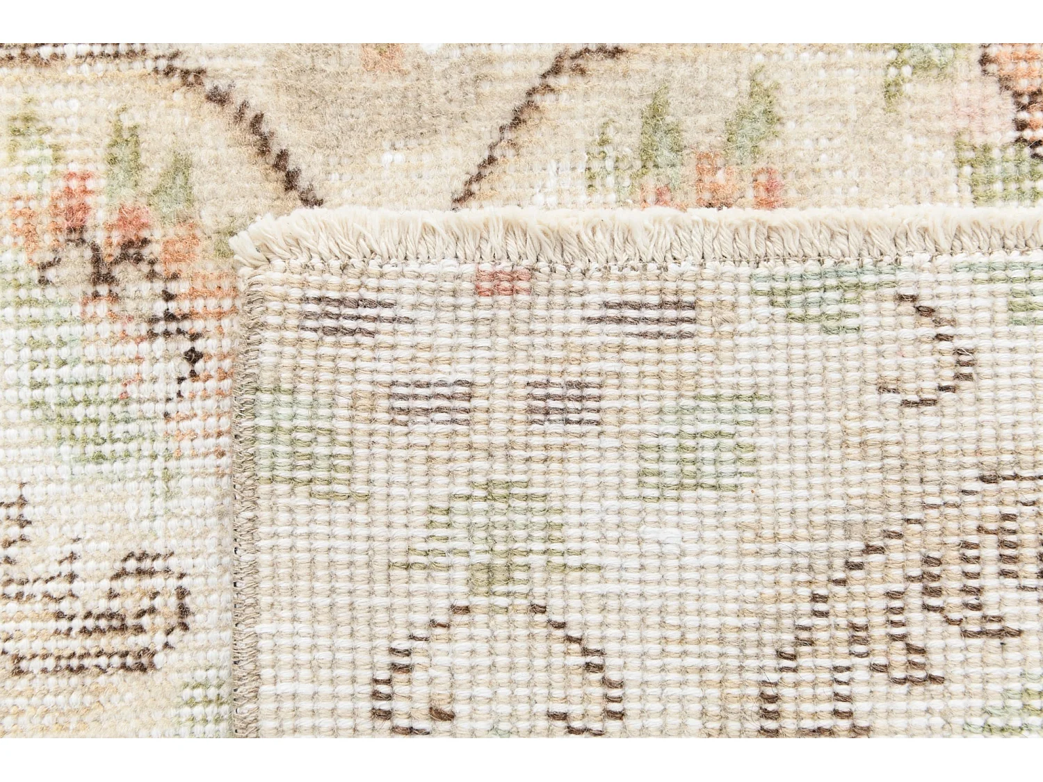 Tapis de laine 147x259 beige Ultra Vintage