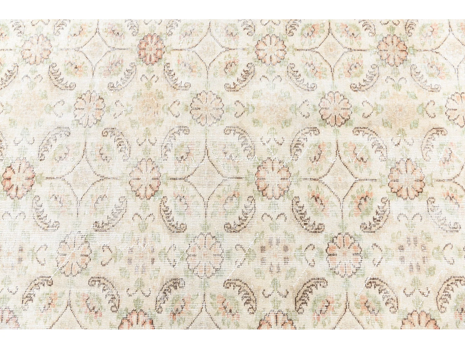 Tapis de laine 147x259 beige Ultra Vintage