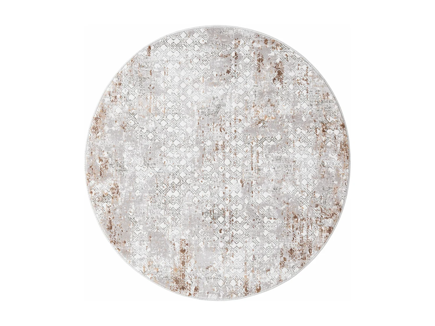 Tapijt 240x240 Beige Davos Magic