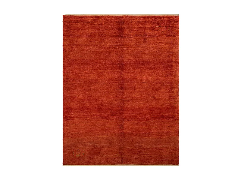 Wollteppich 157x203 Rot Gabbeh