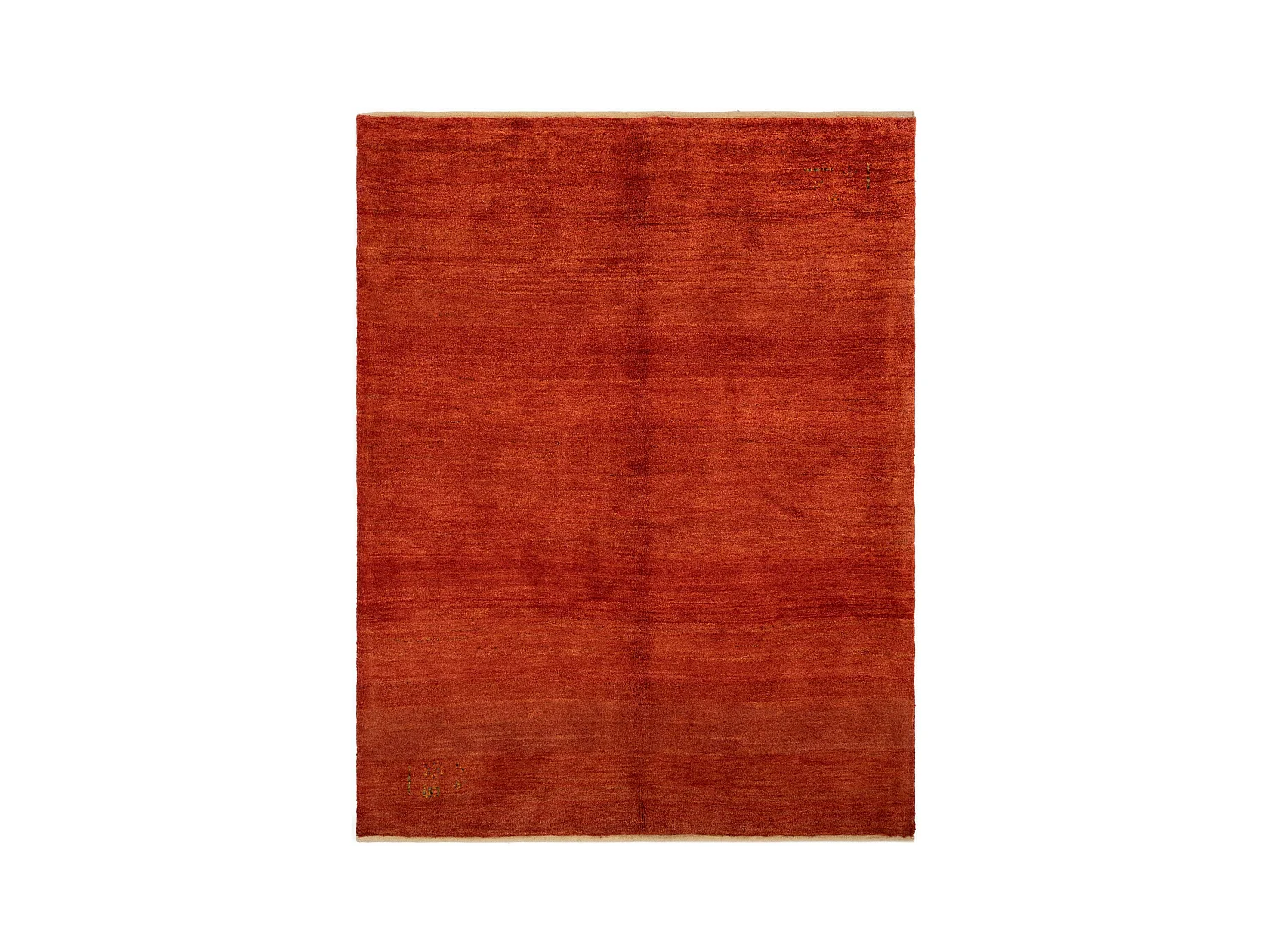 Wollteppich 157x203 Rot Gabbeh